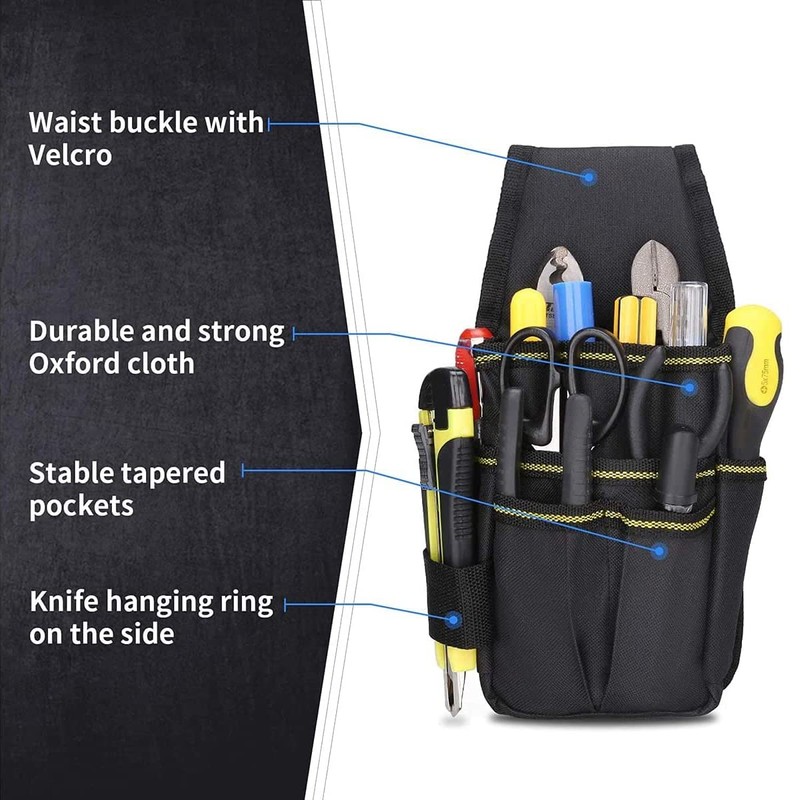 Tool Bag Belt Tool Belt Bag Oxford Fabric Professional Waterproof