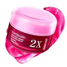 numbuzin No.2X Serum  Rose PDRN Collagen 2X Plumping Serum  Brillante, hidratante, reafirmante, cuidado de la piel coreano, colágeno, péptidos, PDRN  