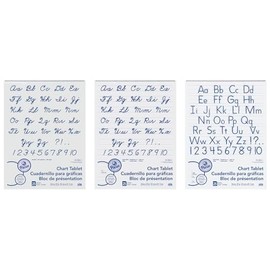 School Smart Pacon Chart Tablet Assortment, 24 x 32 Inches, White, 25 Sheets, Pack of 12
