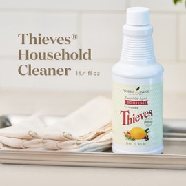 Thieves Household Cleaner by Young Living - Natural Cleaning Solution, Non-Toxic, A Safely Clean and Healthy Home, Effective for Household Surface - 14.4 fl.oz. - 2 bottles