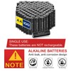 KAMCY - High Capacity Alkaline Double AA Batteries 100 Pack,