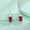 Starchenie Earrings 925 Sterling Silver with Knot Cubic Zirconia for