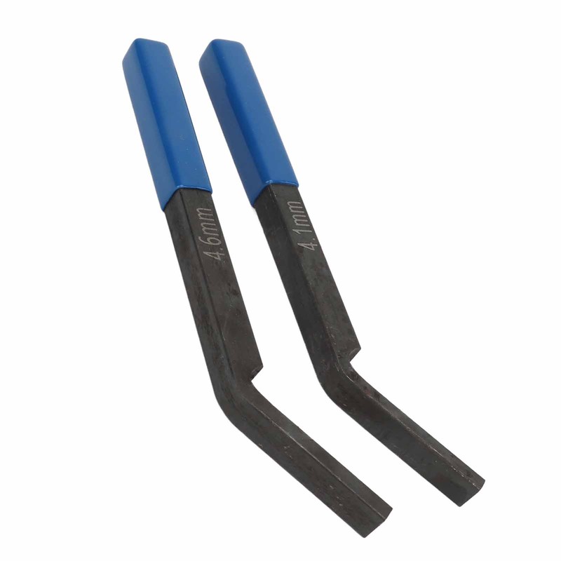 2Pcs Engine Brake Adjustment Tool W470589042300 Jake Brake Feeler Gauge