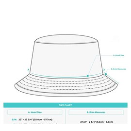 ZRWASKA® Unisex Bucket Hat Reversible Mens, Womens Cotton Fisherman Hats for Hunting, Camping, Hiking, Travelling, Fishing, Football Summer Sun Hat Plain Colours Size 56-58cm (Black)