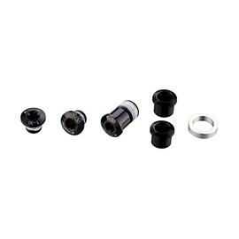 FSA Megatooth Chainring Bolt Kit - Black, N/A