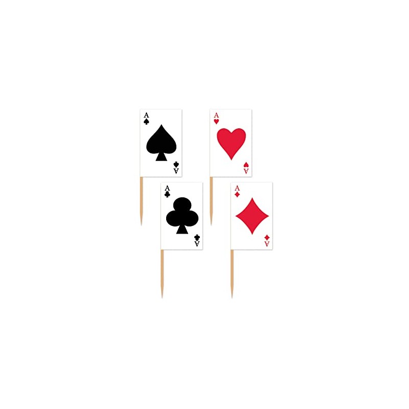 Beistle Playing Card Picks 50 Count