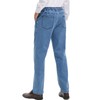 voeeron Mens Elastic Waist Jeans Relaxed Fit Men's Jeans with