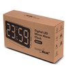 Green Blue GB383 Digital LED Alarm Clock with Alarm and