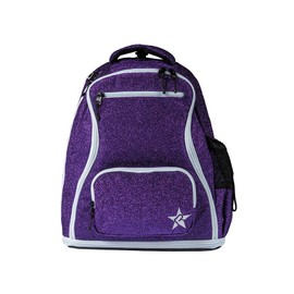 Rebel Dream Bag in Amethyst with White Zipper