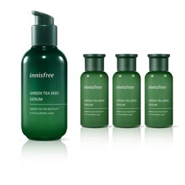 Innisfree Green Tea Seed Serum 160ml+90ml helps with moisture barrier damage / 이니스프리 그린티 씨드세럼 160ml+90ml 수분장벽 손상 도움