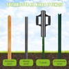 Insaga Enhanced T-Post Driver, Fence Post Driver with Non-Slip Ergonomic