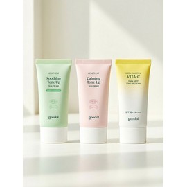Goodal [Tone-up collection] Clear Houttuynia cordata soothing moisture Green Vita tone-up sun cream 50ml / [톤업모음] 맑은 어성초 진정 수분/그린/비타 톤업 선크림 50ml