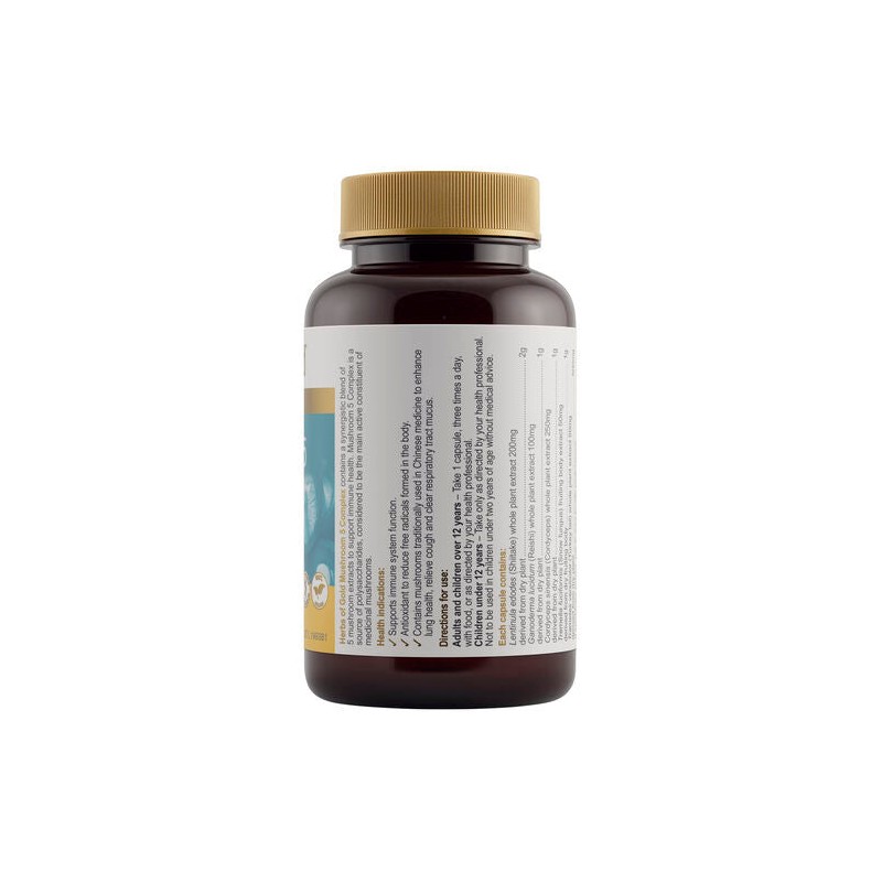 Herbs Of Gold Mushroom 5 Complex 60 Capsules