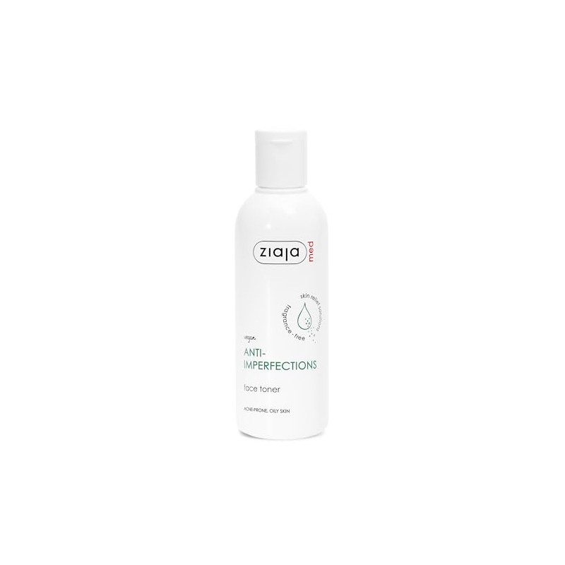 ZIAJA MED Facial Toner for Oily or Acne Prone Skin,