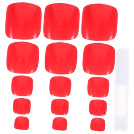 Healvian Nail Art Sticker Pack 24 Pieces Toe Nail Stickers Women's Fashion Nail Decals for Birthday Holiday