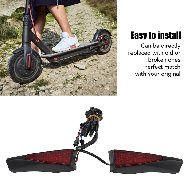 1 Pair 10 Inch Scooter Turn Signal Light Lightweight Stable