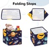 Clastyle Cosmic Space Kid Storage Cube Organizer Set Planets Stars