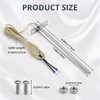 7" RTD Temperature Probe Sensor, 304 Stainless Steel Replacement for