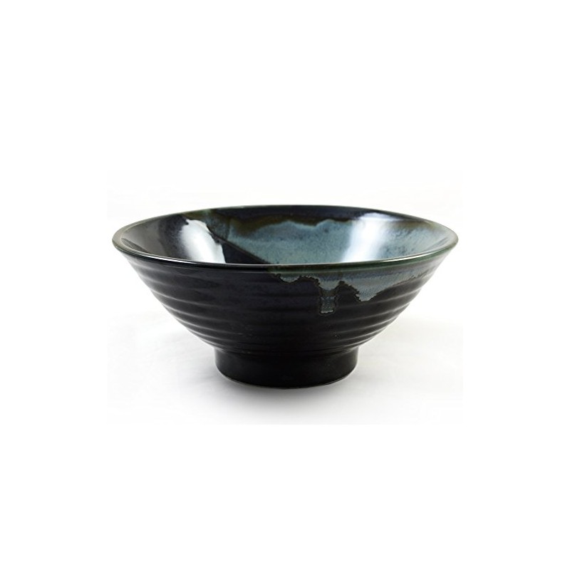 Zen Minded Japanese Ceramic Ramen Noodle Soup & Sushi Bowl