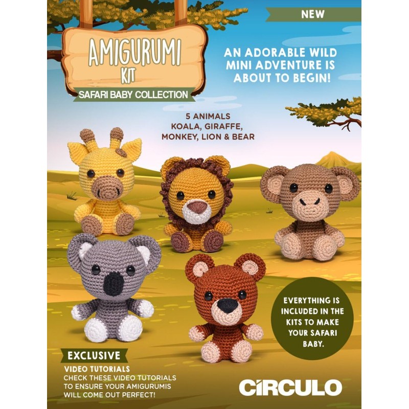 Hilo Amigurumi de Circulo - 100% algodón virgen brasileño mercerizado