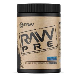Raw Nutrition Pre-workout Pre Entreno 40 Servicios Sabor Blue Punch                                                                                   