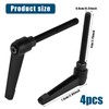 Nivofu Pack of 4 Clamping Lever Handles, M8 Adjustable Clamping