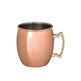 Annapurna Copper Plated Moscow Mule Mug, 17 oz (Set of 6)