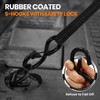 Heavy Duty Retractable Ratchet Straps (4 Pack) - 1IN x