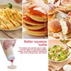 lbxtswpl Pancake Batter Dispenser, 2PCS Hand Batter Dispenser, Batter Mixer