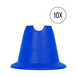 Cawila ACADEMY Mini Pylons, Set of 10, One Size, Blue, Without Gender