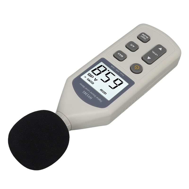 Decibel Meter High Accuracy LCD Screen 30 to 130dBA 5V