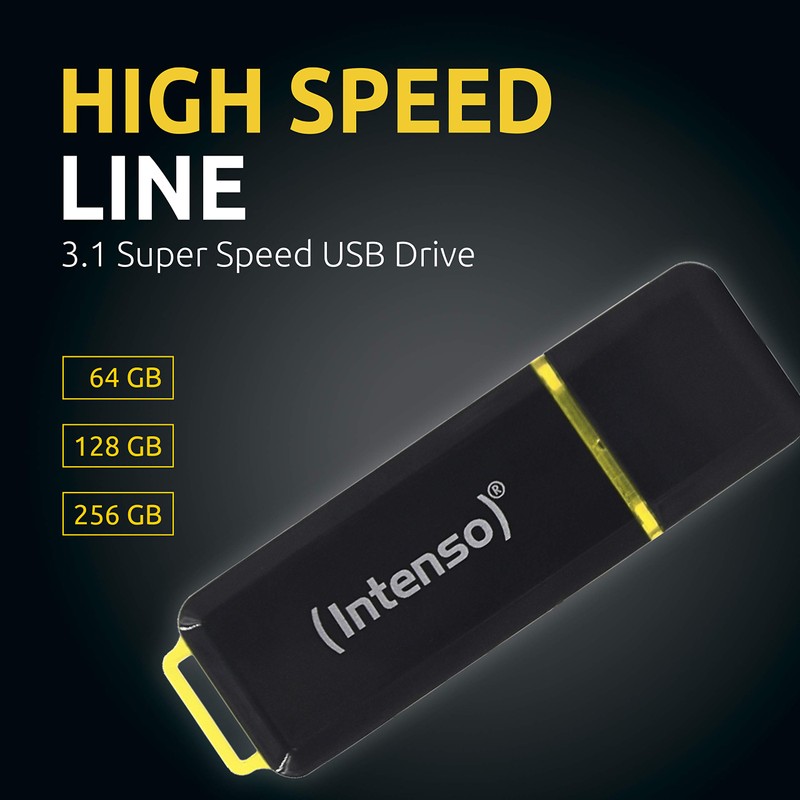 Intenso High Speed Line 256GB USB Flash Drive USB 3.2