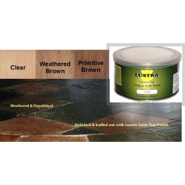 Lustersheen Lustra Table Top Wax by Lustersheen, a water resistant wax polish.