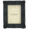 Shabby Chic Ornate Chelsea Swept Photoframe - Matt Black 5"