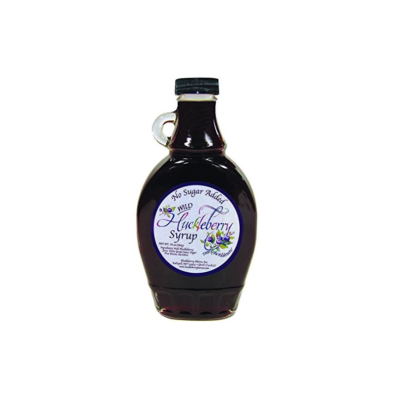 Sugar Free Huck Syrup, 10oz