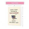 IDU Mothers Day Card，Mothers Day Gifts Card for Mom from