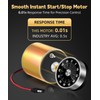 ZOHAN 12V Motor for Deer Feeder - 1/4" Shaft Feeder