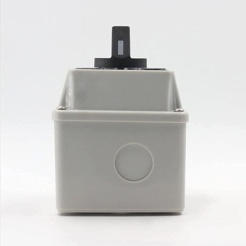 Universal Changeover Selector Switch, with Waterproof Box, 3 Positions 12