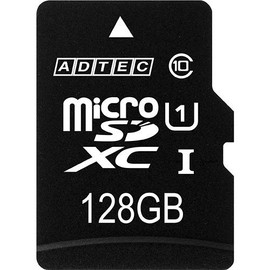 AD-TECH AD-MRXAM128G/U1 MicroSDXC Card 128GB UHS1 with SD Adapter