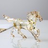 Crystal Horse Realistic Animal Art Figure Collection Table Decoration Statue
