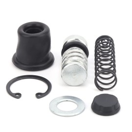 Rear Brake Master Cylinder Rebuild Repair Parts, 14mm Motorcycle Clutch Brake Pump Piston Plunger Repair Kits Aluminium Alloy Fit for Motocross Scooter