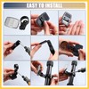 BULLSPANN 10pcs Bicycle Front Rear Reflector Kit Mountain Bike Safety