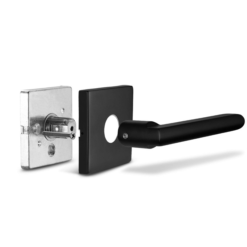 Berlin Modisch Passage Lever Door Handle Slim Square Non-Locking Lever