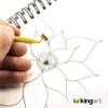 KINGART Fine Line Painting Pen Set of 2 Sizes