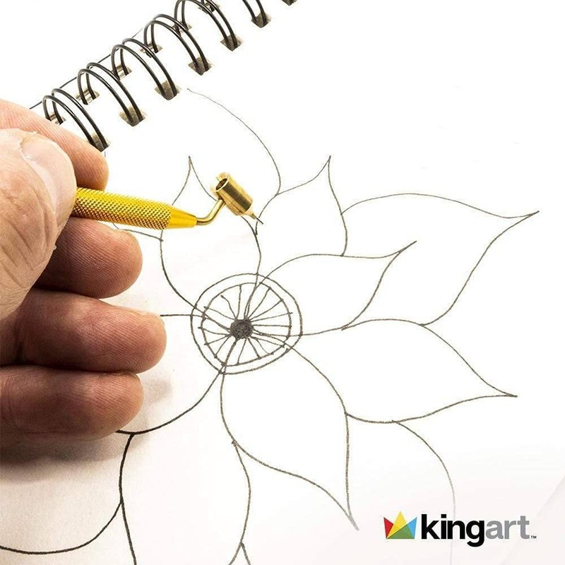 KINGART Fine Line Painting Pen Set of 2 Sizes