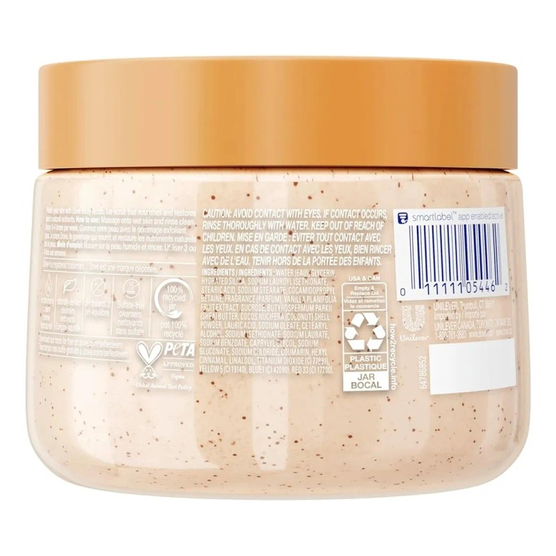 Dove Exfoliante Corporal De Vainilla Sugar 425g