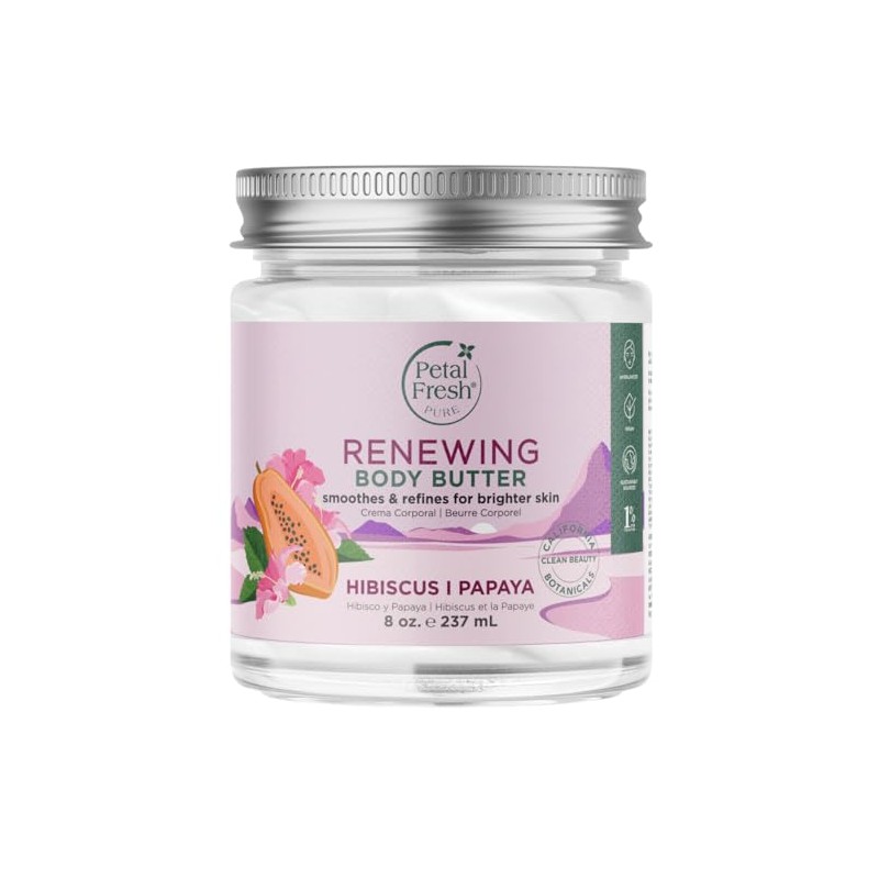 Petal Fresh Body Butter, Hibisco y Papaya, 8 onzas