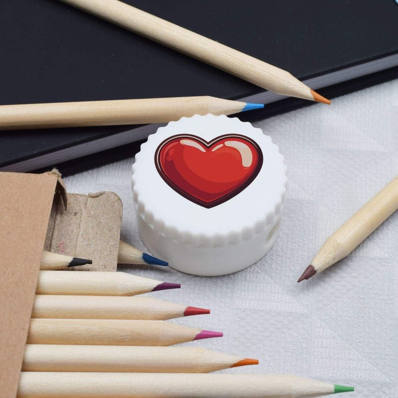 'Valentine's Heart' Compact Pencil Sharpener (PS00046127)