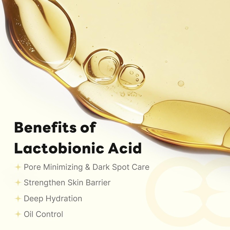 Lactobionic Acid Mask 5 EA, Oil Control Sheet Mask for