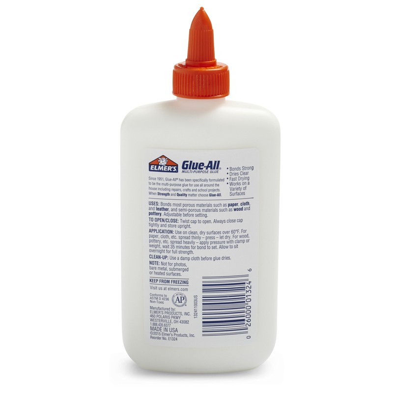 Elmer's Glue-All Multi-Purpose Liquid Glue, Extra Strong, 7.625 Ounces, 1